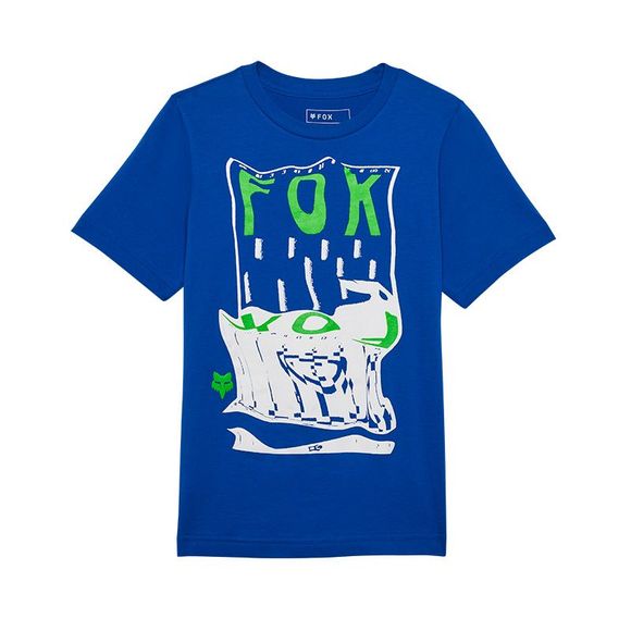 Fox ENERGY BLAST KIDS Short Sleeve T-Shirt - BlueRef: FX4953