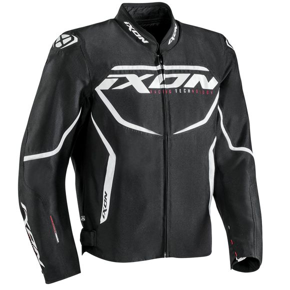 Ixon Sprinter - Black / White Motorcycle JacketRef: IX0978