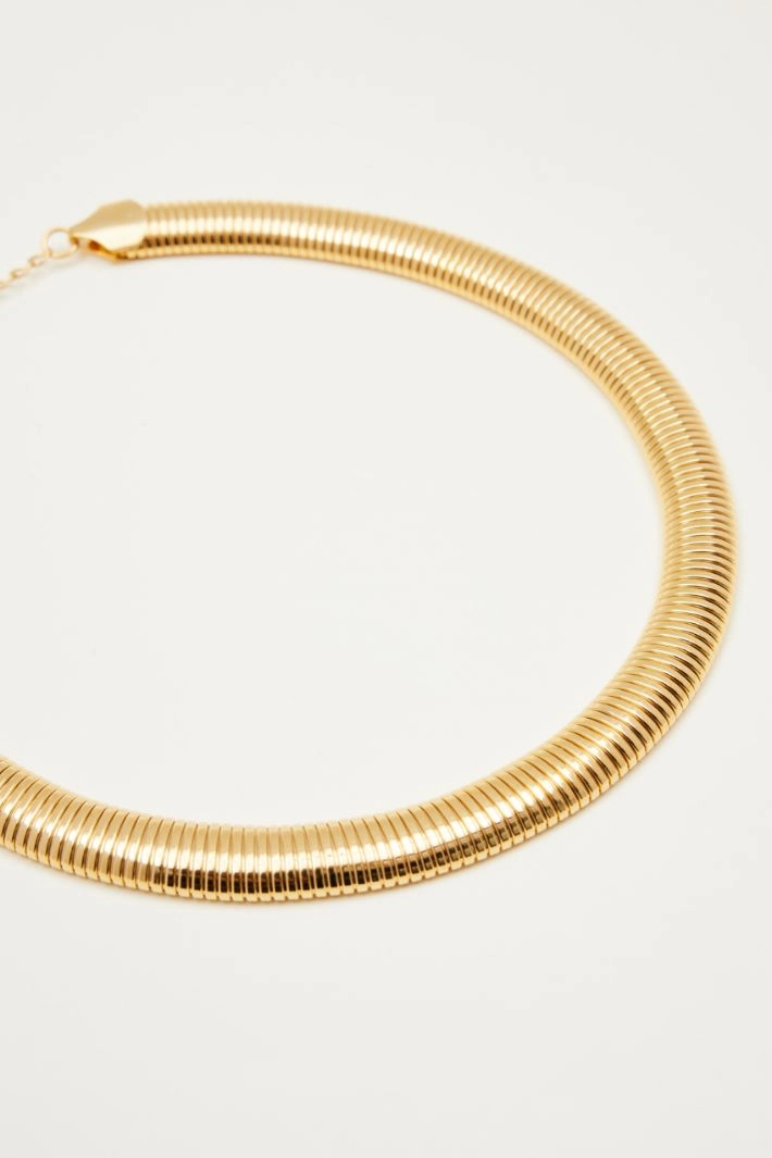 Tubular choker - GOLD