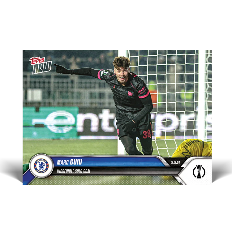 Marc Guiu - Incredible solo goal - 24/25 UECL Topps NOW® Card 6