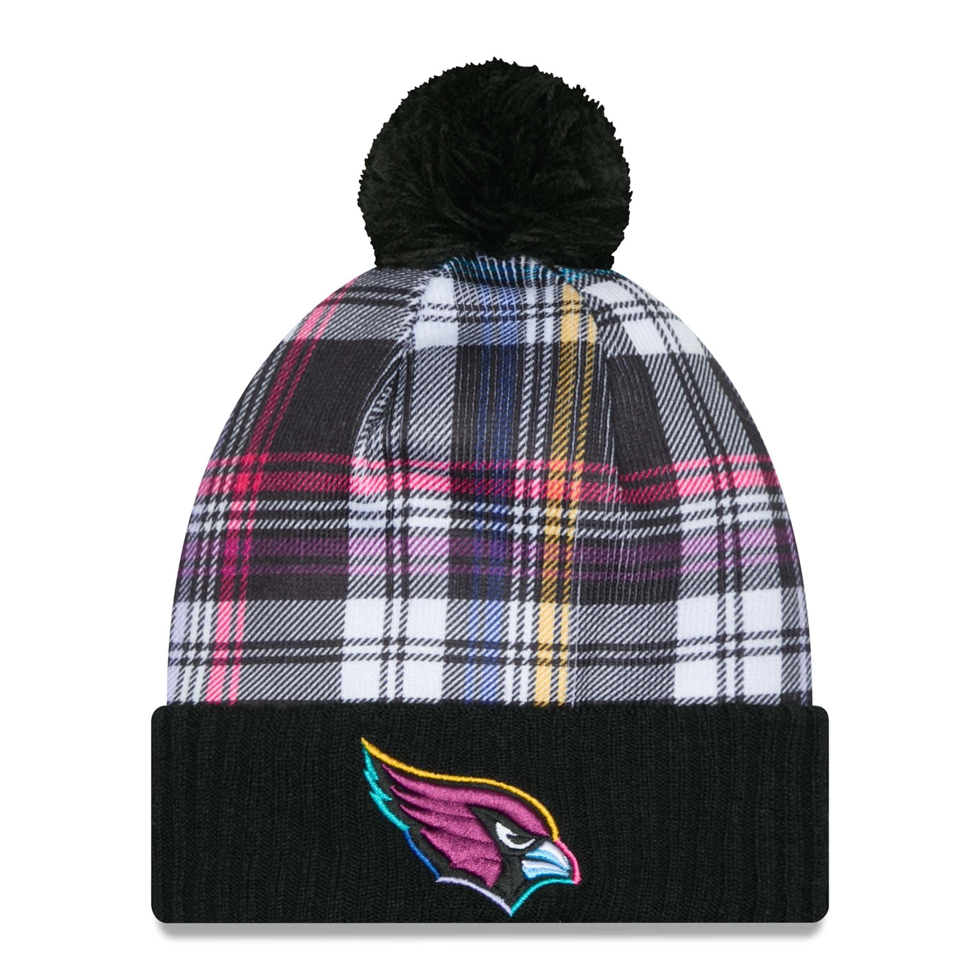 Arizona Cardinals 2024 NFL Crucial Catch New Era Sport Pom Knit