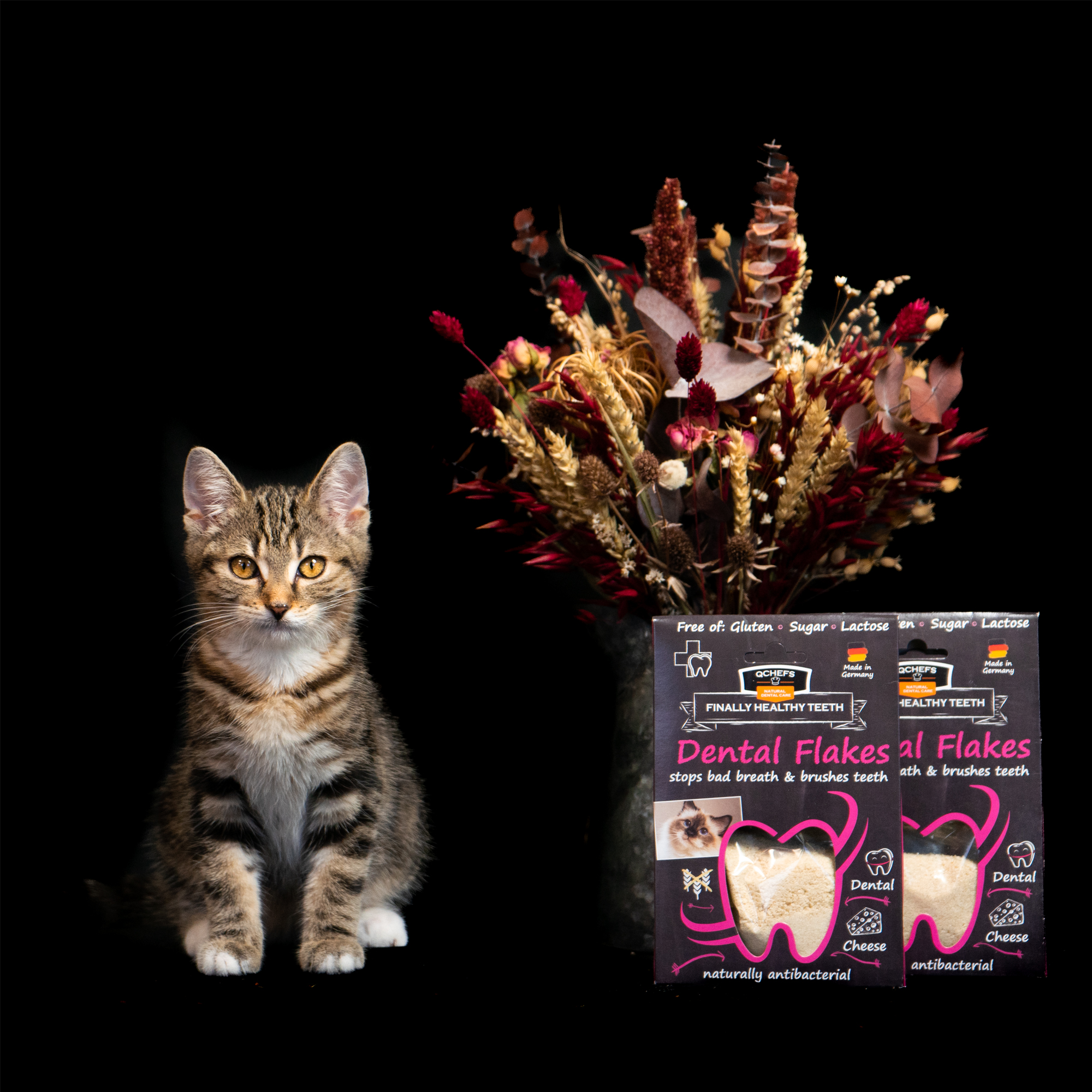 Qchefs Dental Flakes - Cats