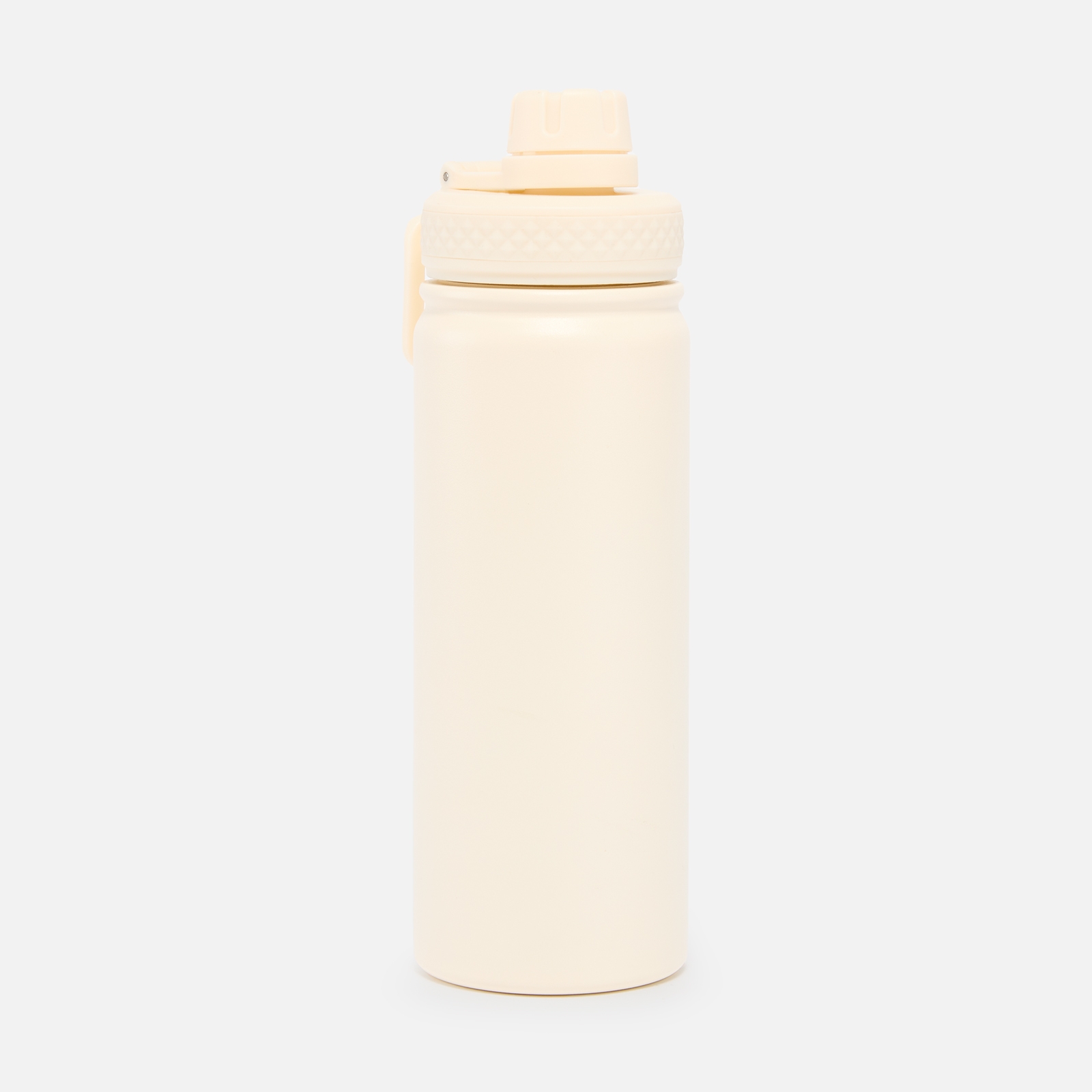 Medium Metal Water Bottle - Natural Cream
