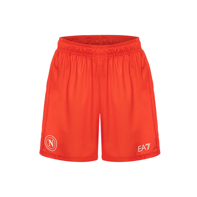 SSC Napoli Orange Match Shorts 2025/2026
