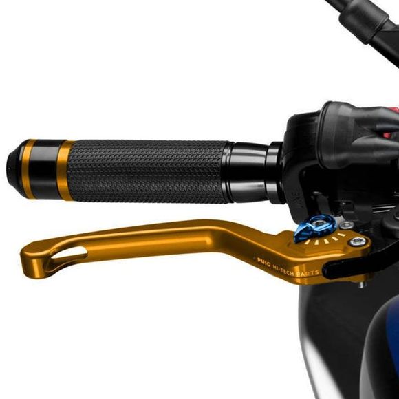 Puig Fixed Brake Lever 3.0 Gold Universal - BlueRef: PUI0114