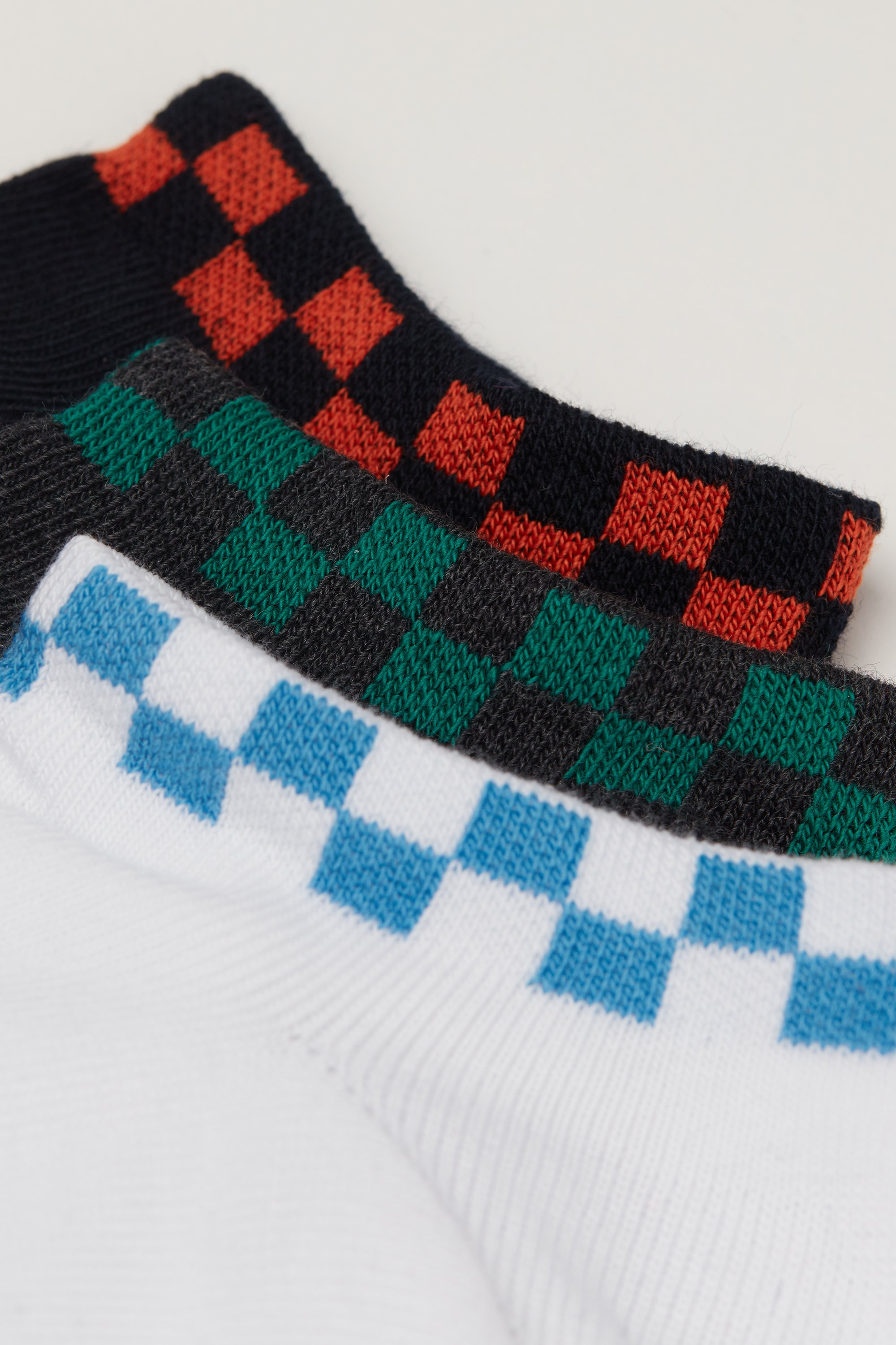 3 Pairs of Baby Patterned Cotton Socks