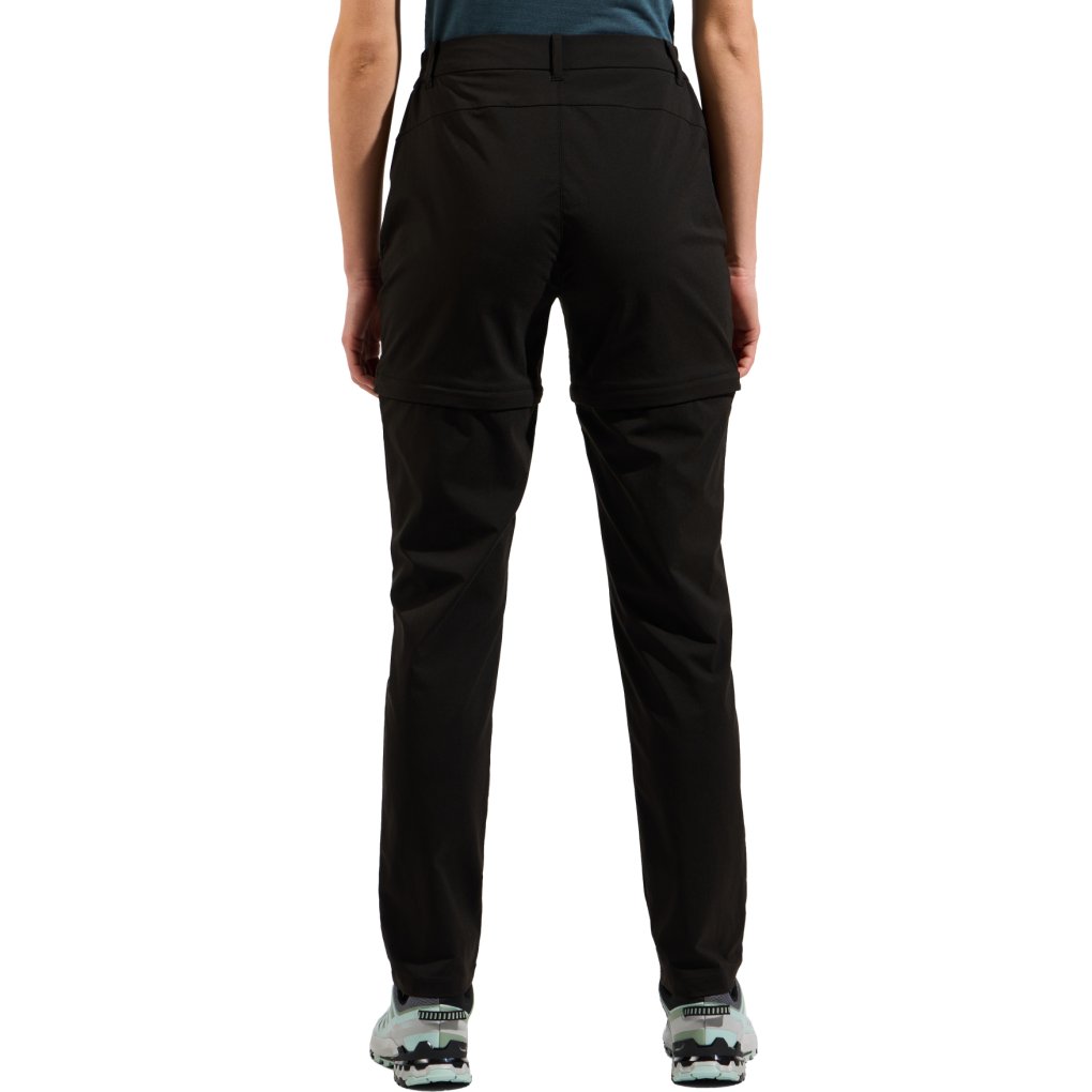Odlo Ascent Light Zip-Off Hiking Pants Women - black