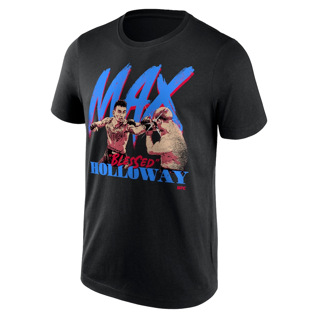 UFC Max Holloway Strike T-Shirt - Black - Mens