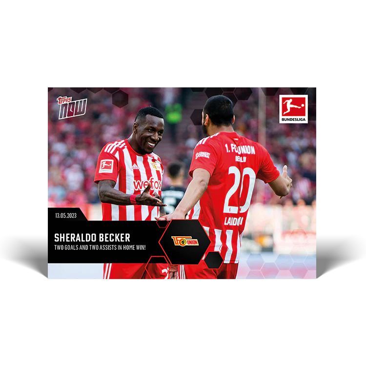 Topps UK - Two goals and two assists in home win! - Bundesliga TOPPS NOW® Card #200