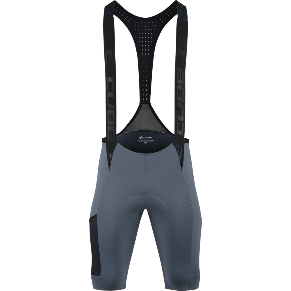 CUBE Gravel Cargo Bib Shorts Men - dark blue