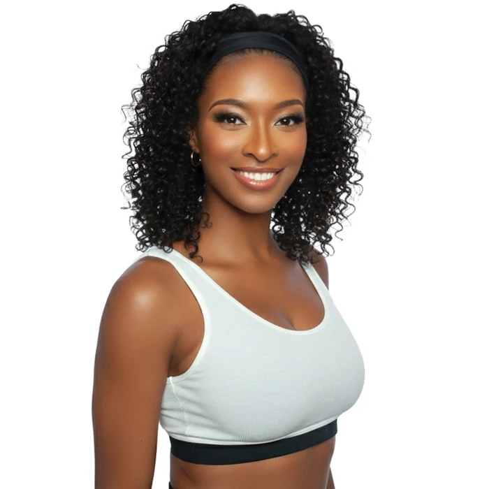 Mane Concept Trill 100% Unprocessed Virgin Remy Hair Glueless Headband Wig - TRHB208 WATER WAVE 18