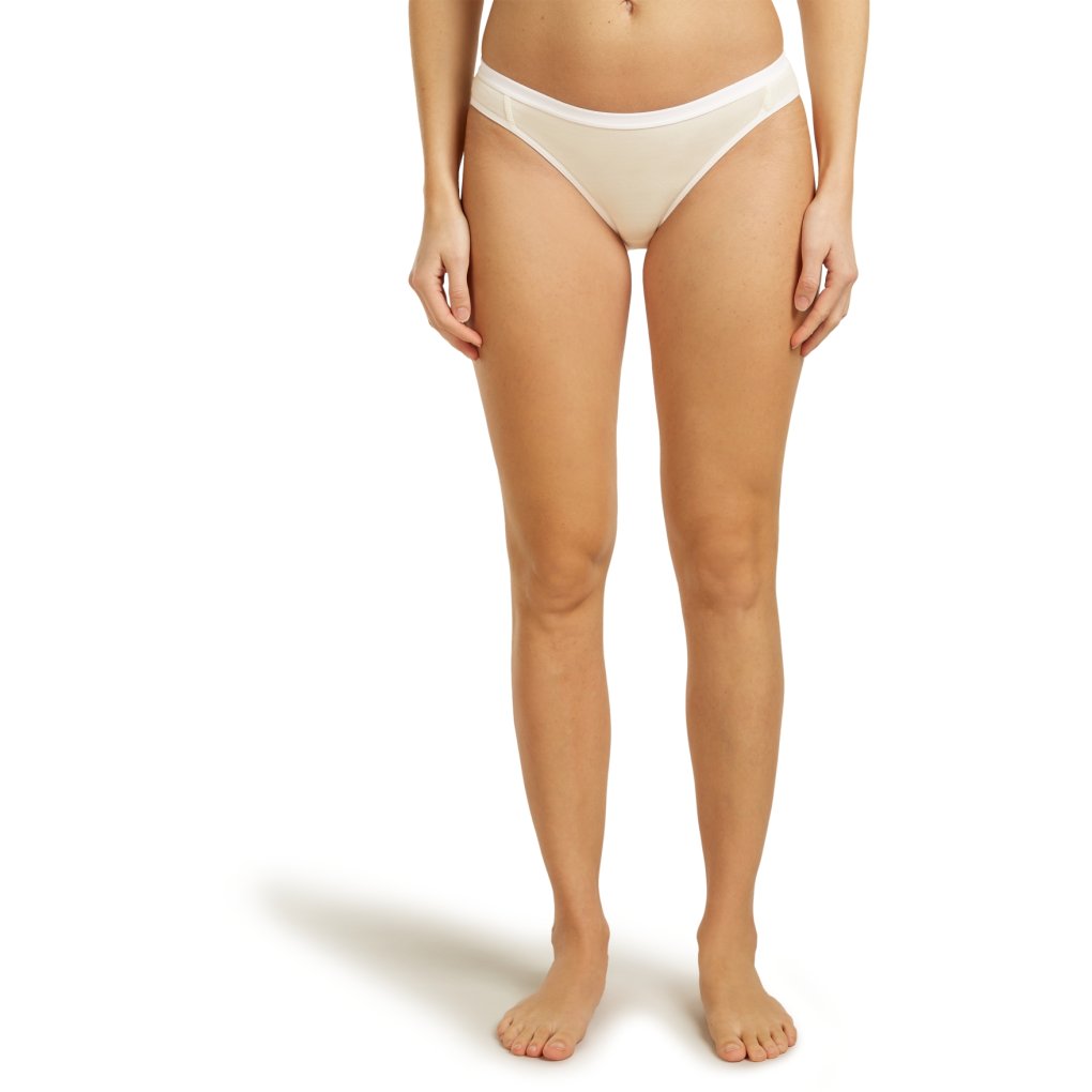 Icebreaker Merino Siren Bikini Briefs Women - Undyed