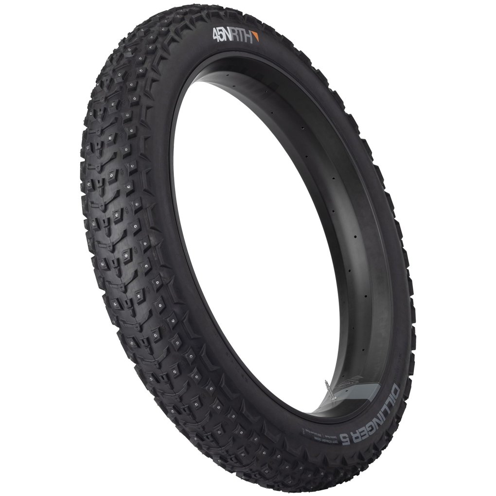 45NRTH Dillinger 5 Fatbike Folding Tire | Tubeless Ready - 27.5x4.50 / 252 Studs / 120TPI