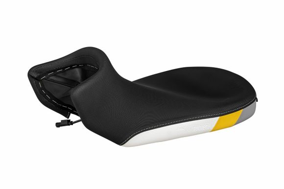 Touratech Yellow gray Fresh Touch heated comfort saddle - LowBMW 1300 R 1300 GS - 2023 - 2026Ref: Trt00771A / 01-035-5920-0