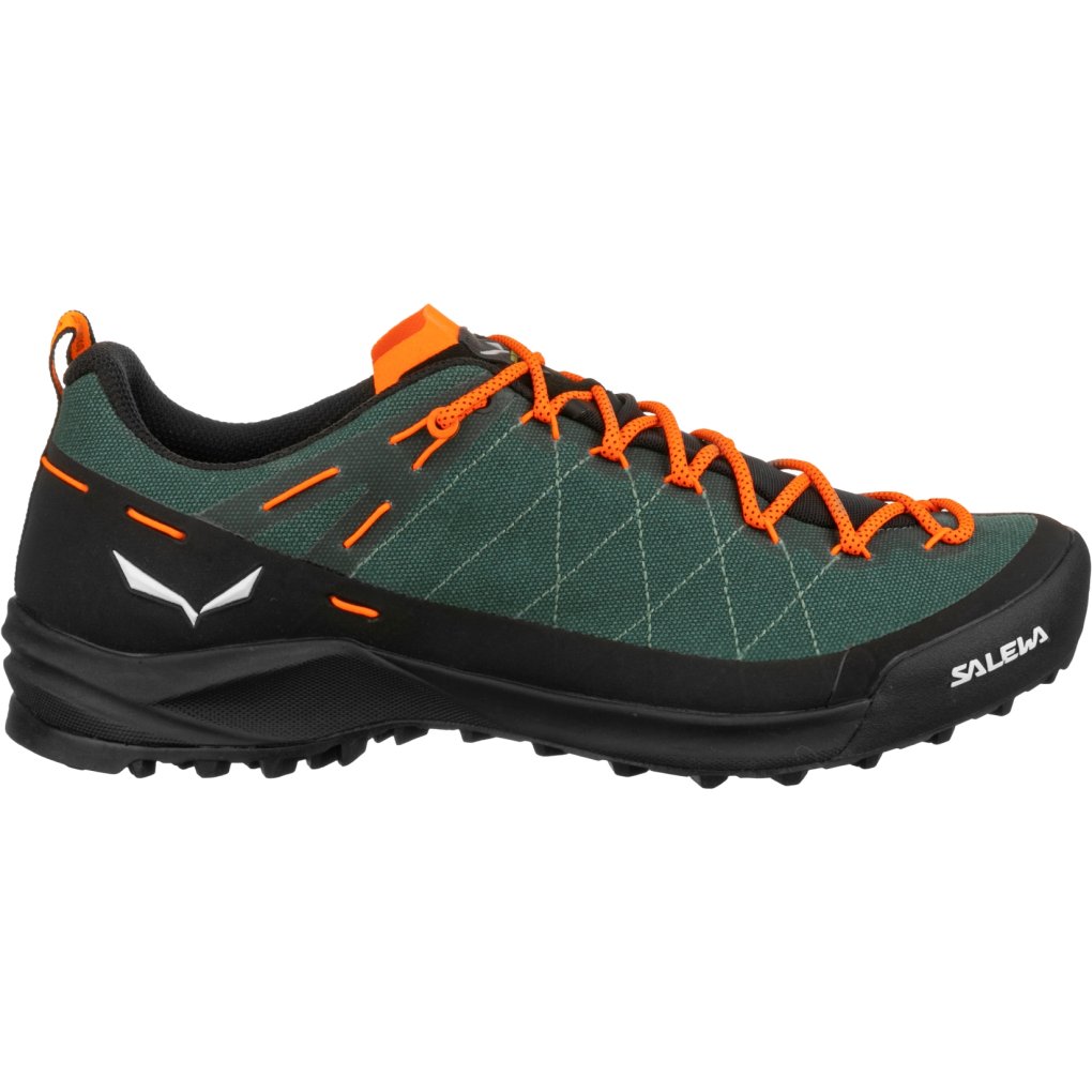 Salewa Wildfire Canvas Hiking Shoes Men - raw green/black 5331