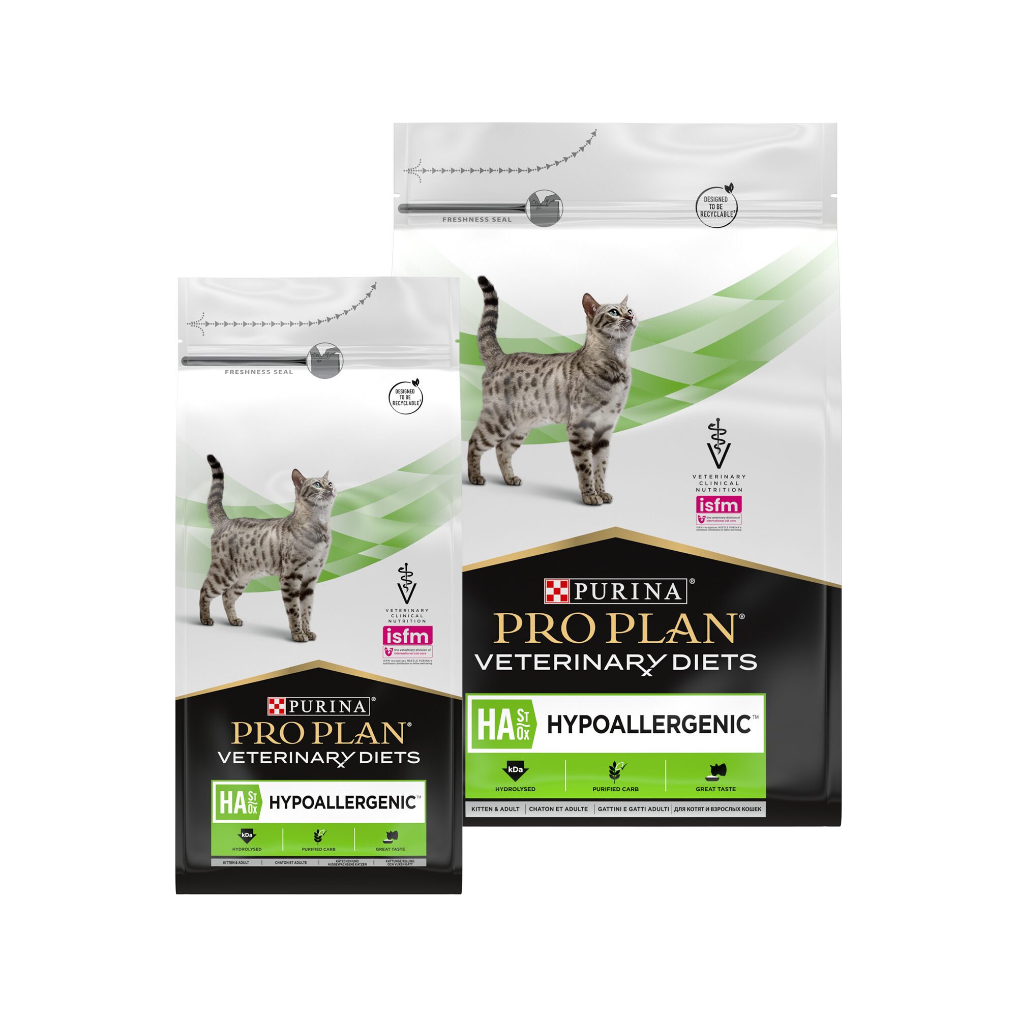 Purina Pro Plan VD HA St/Ox Hypoallergenic - Cat - 1,3kg