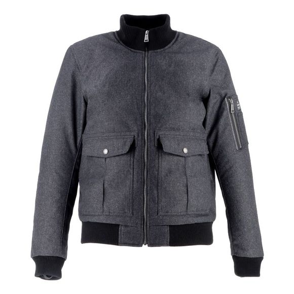Blouson Moto Helstons OFFICER - GrisRef : HS1116-C170