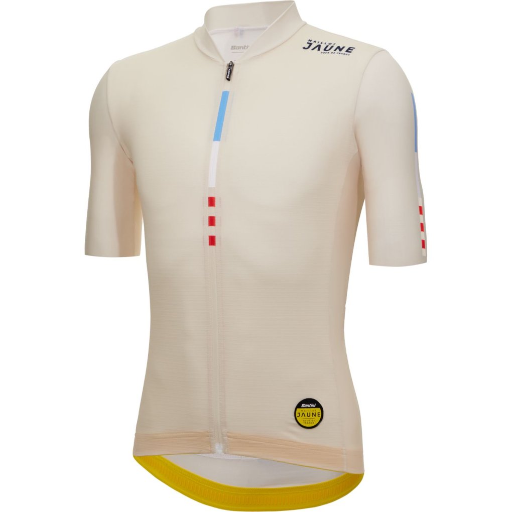 Santini Maillot Jaune M. Ventoux Jersey Men - Tour de France™ 2025 Collection - MJ94075SMV - print