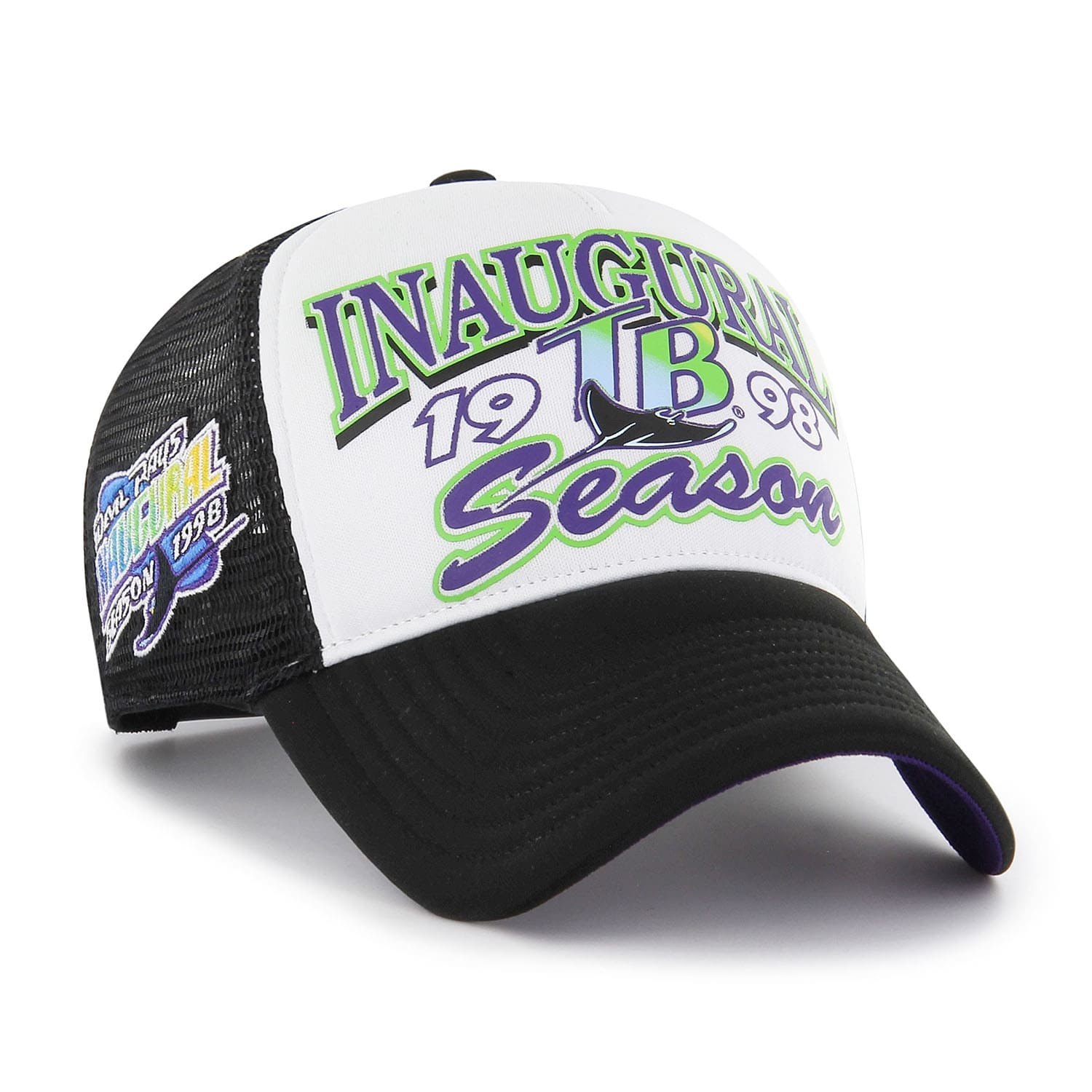 Tampa Bay Rays Offside MLB Trucker Cap Black