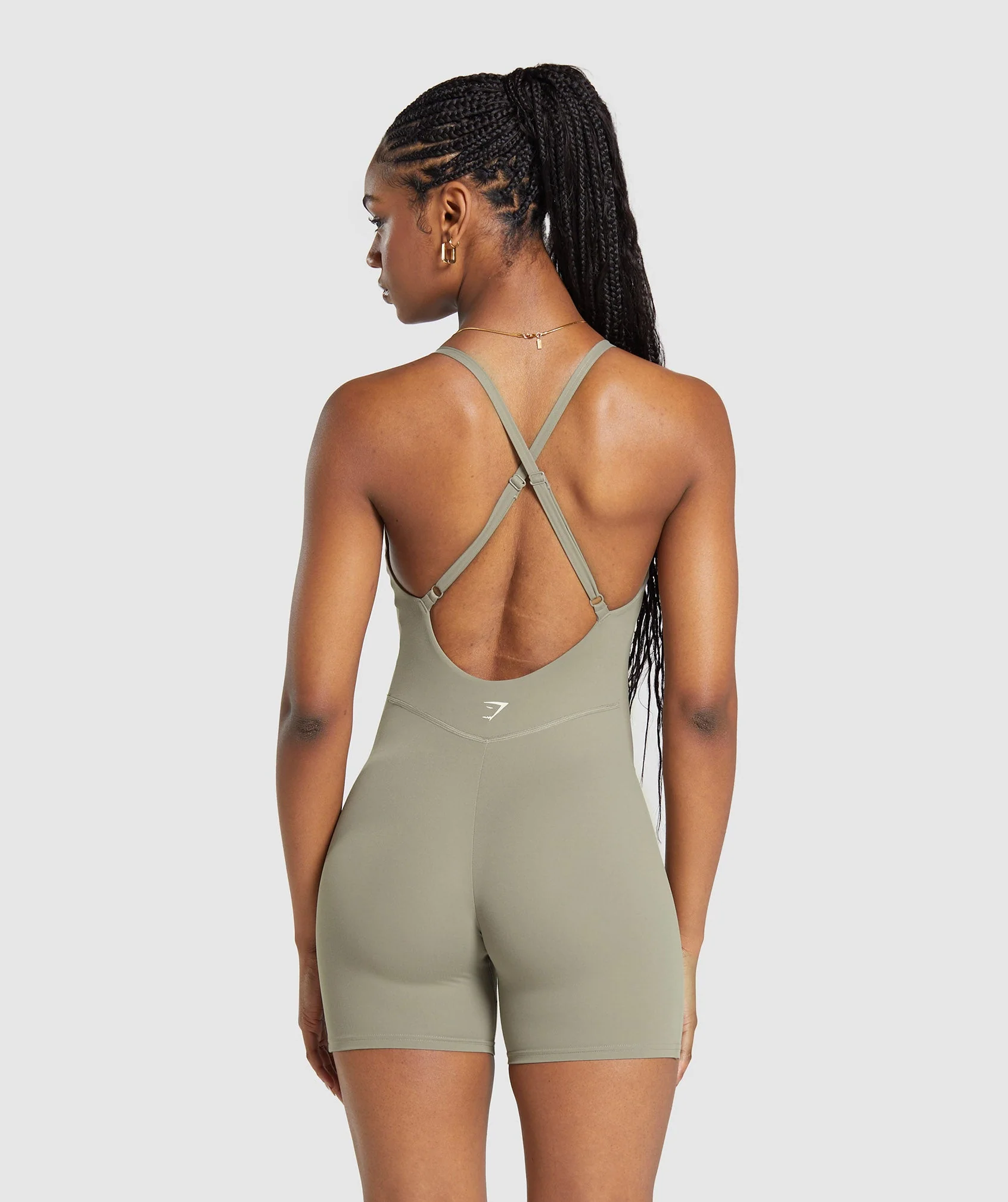 Strappy All in One Linen Brown