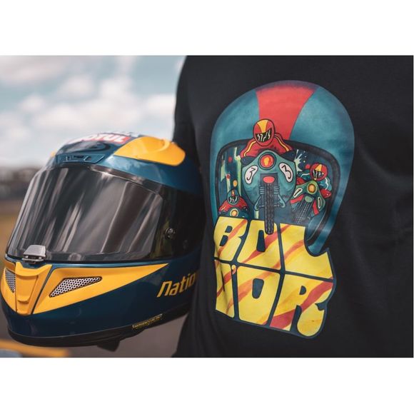 Bol d'Or 77 POSTER Short Sleeve T-Shirt - BlueRef: BDO0004