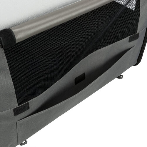 Trixie Dog Crate Basic - XS - Dark grey/Light grey