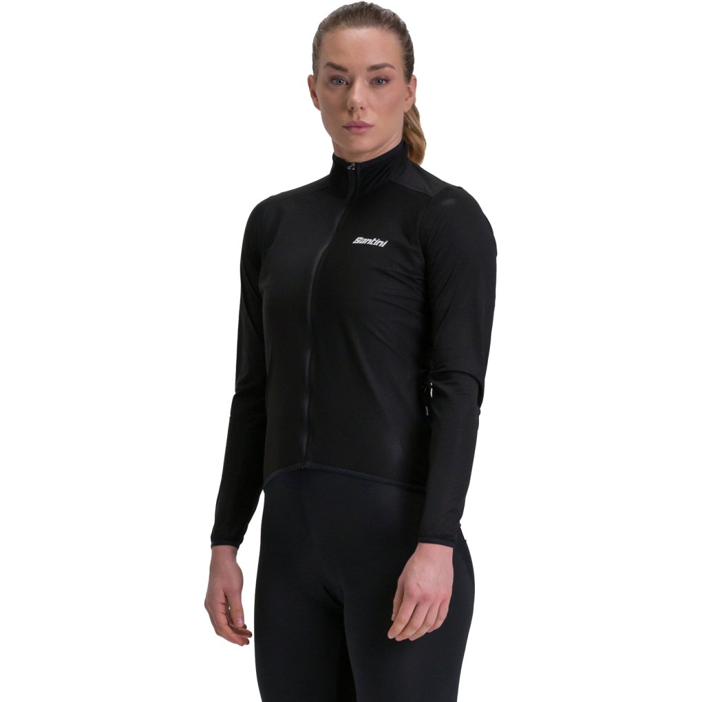 Santini Guard Nimbus Cycling Rain Jacket Women SP52375GUARDNIMB - black NE