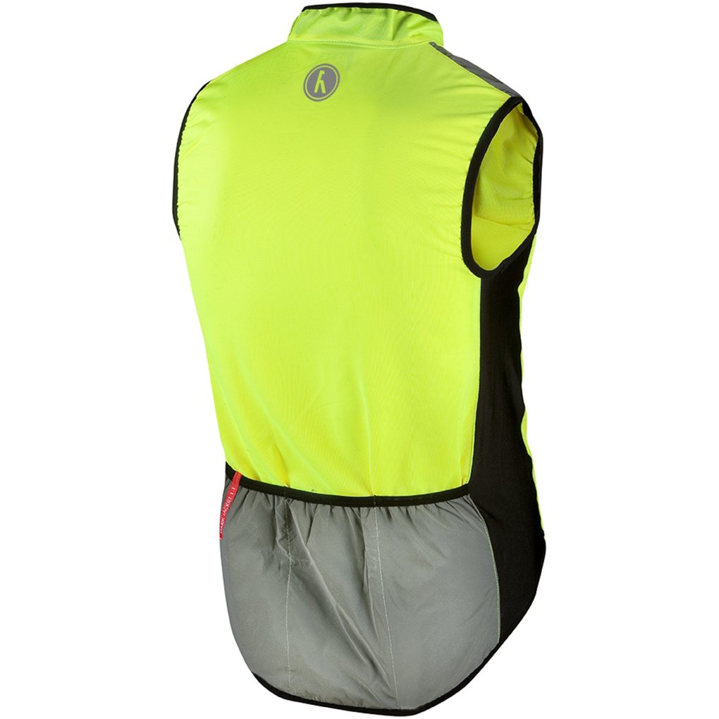 WOWOW Dark Jacket 1.1 Vest Men - yellow/grey