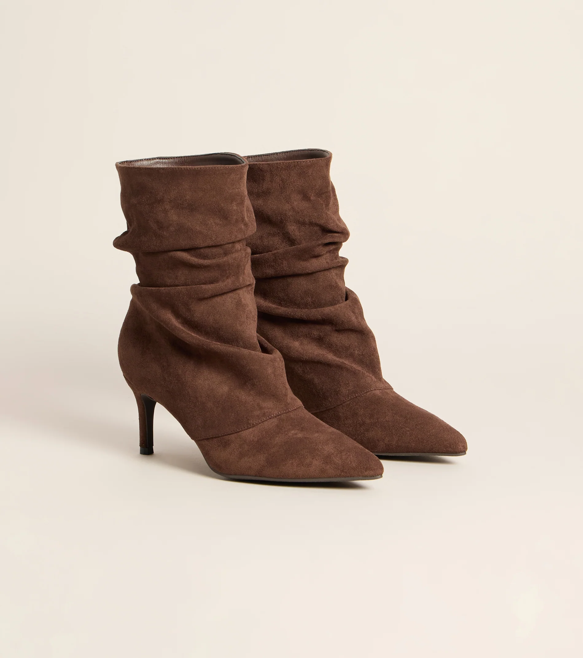 Soft Launch Slouchy Pointed Toe Stiletto Boots