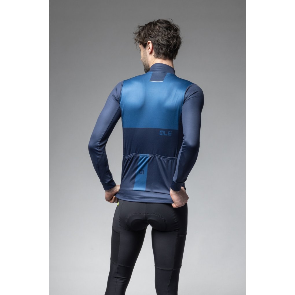 Alé OFF ROAD GRAVEL Dual Longsleeve Jersey Men - blue