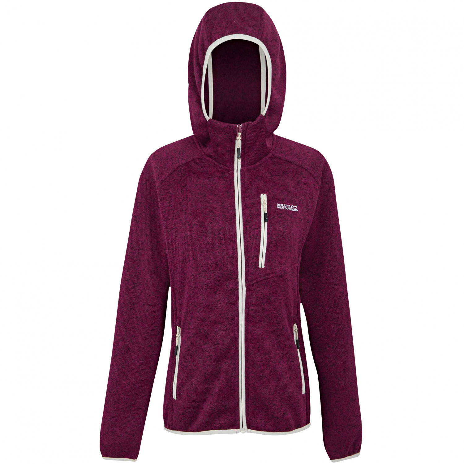 Regatta Newhill II Fleece Jacket Women (Beaujolais\/Light Vanilla)