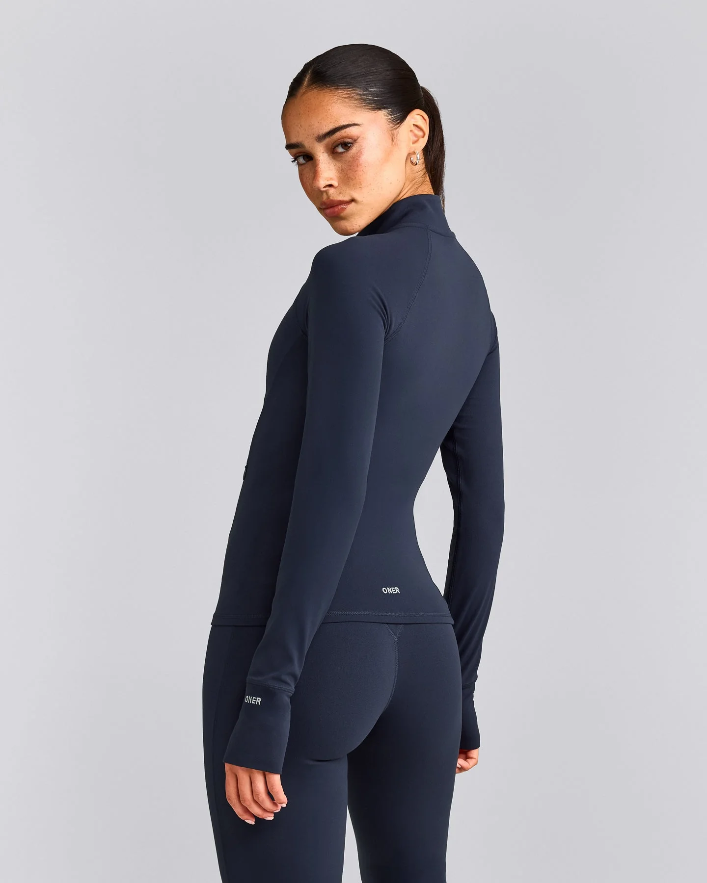 SoftMotion™ Jacket with Grey Logo | True Blue