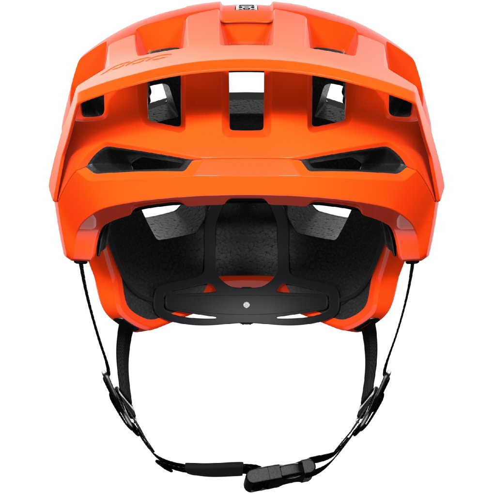 POC Kortal Race MIPS Helmet - 8375 Fluorescent Orange AVIP/Uranium Black Matt