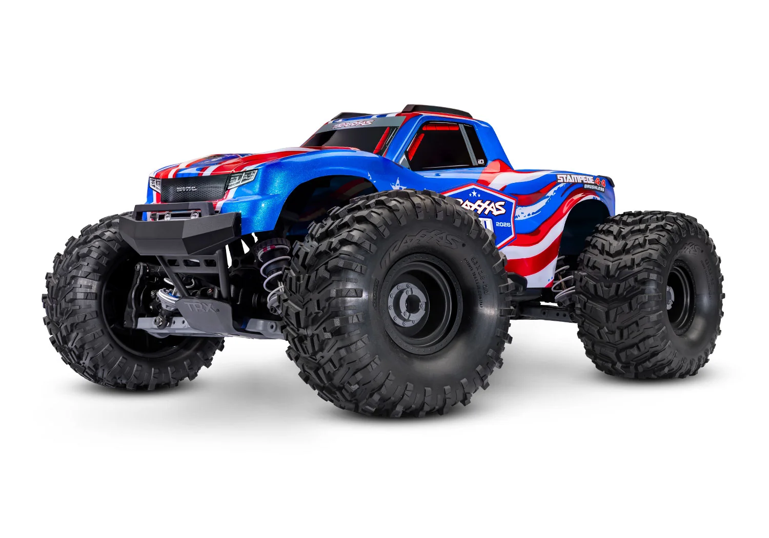Stampede 4X4 Brushless with VX3 ESC and V3200 motor Traxxas 67454-4