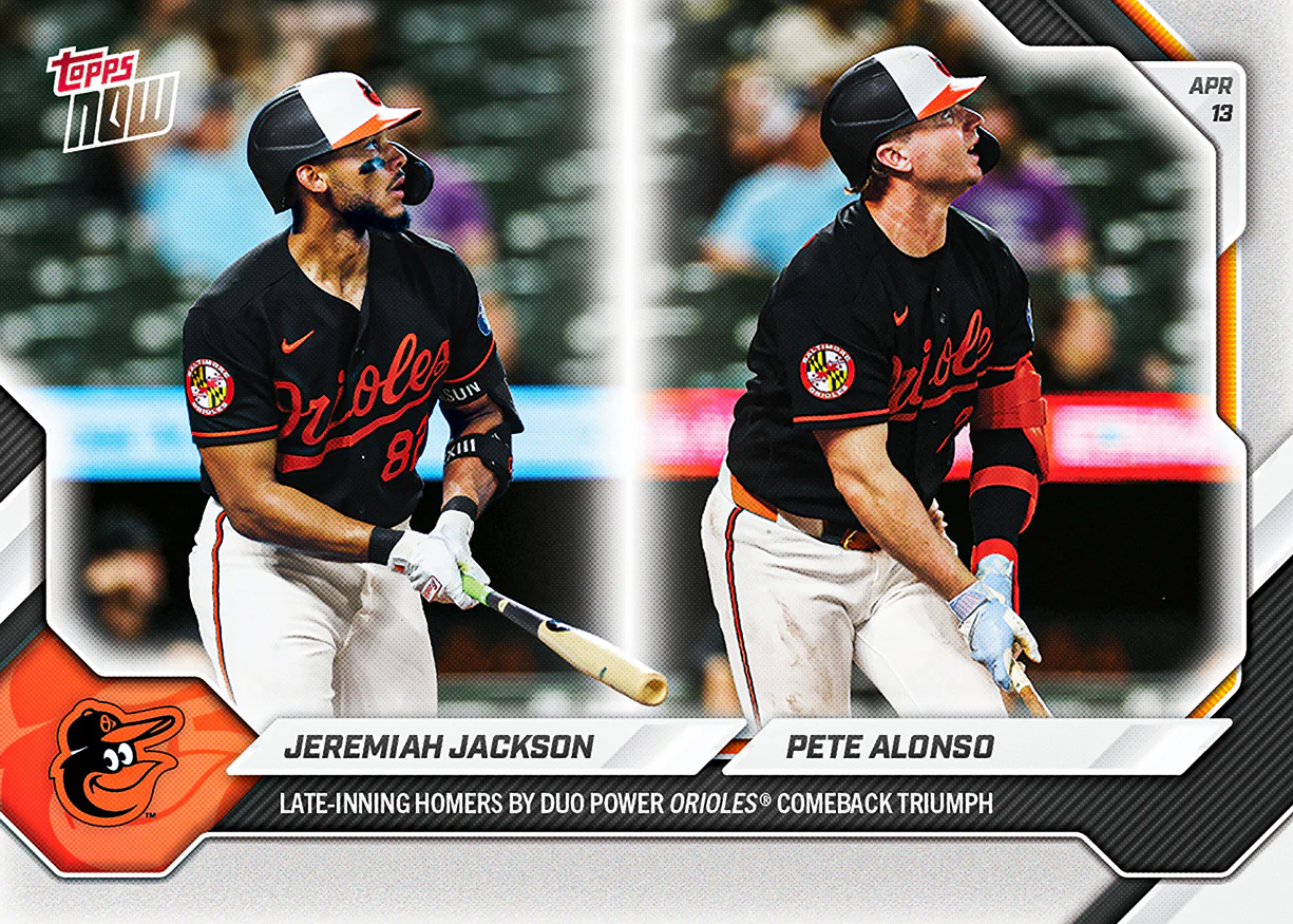 Jeremiah Jackson / Pete Alonso - 2026 MLB Topps NOW® - Card 77