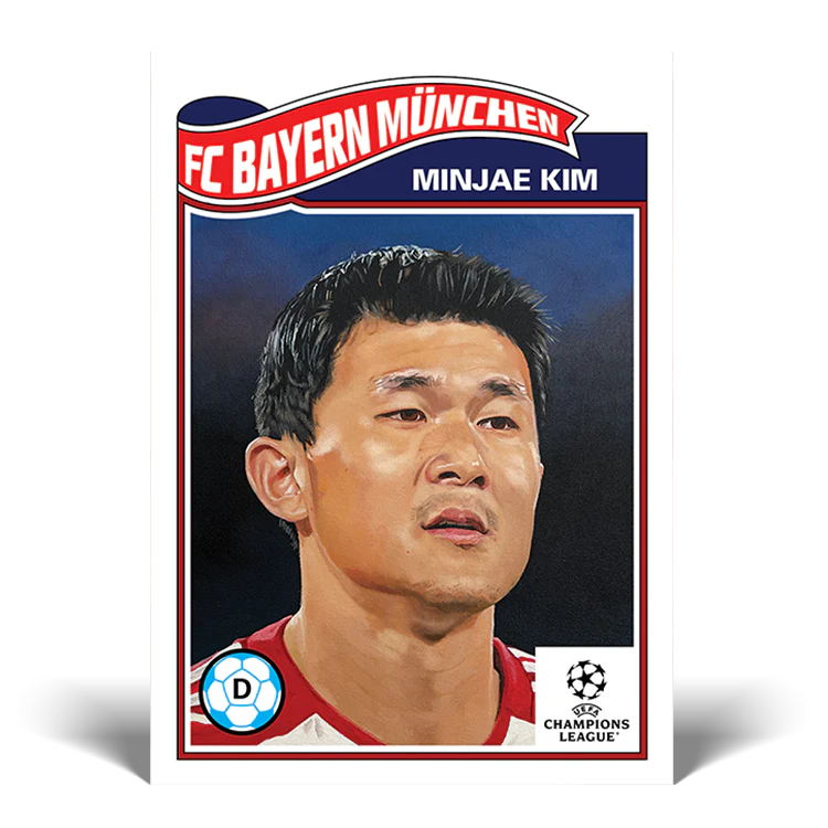 Topps UK - UCC Living Set Card #589 - Minjae Kim
