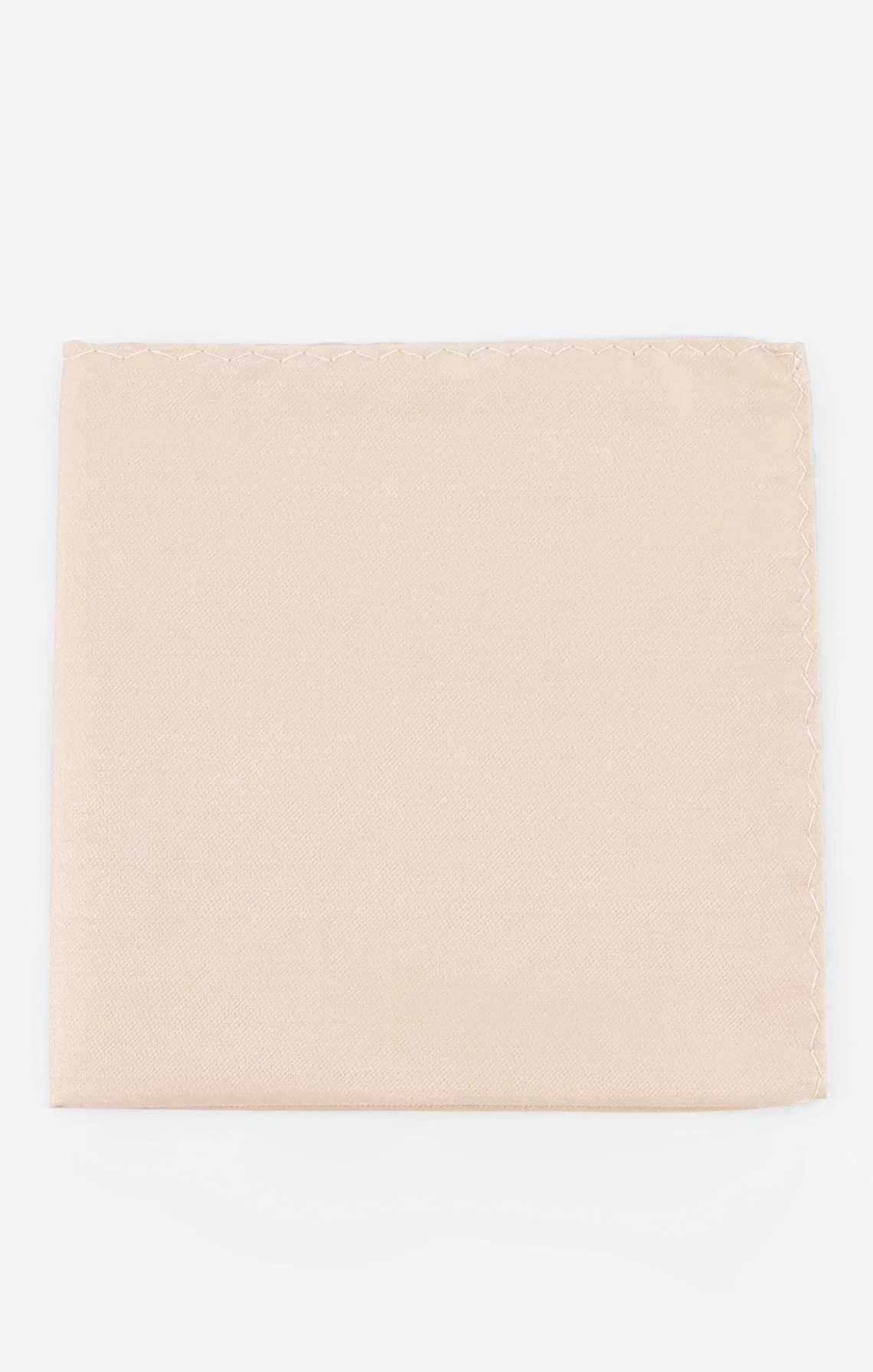 Sam Pocket Square ~ Champagne Solid