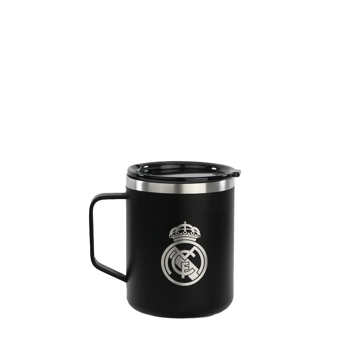 Black 400ml Thermal Mug