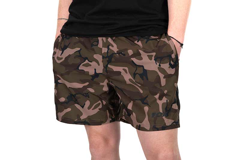 Fox Camo/Black Swim Shorts