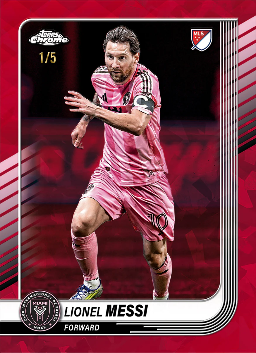 Topps Chrome® MLS 2025 Sapphire Edition - Hobby Box
