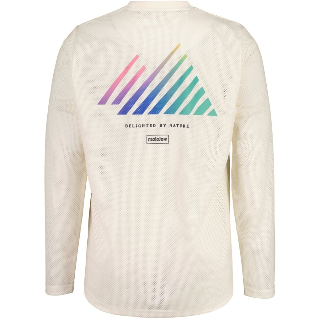 Maloja PfeifferkogelM. Dirt Shirt Men - shaded white 1148