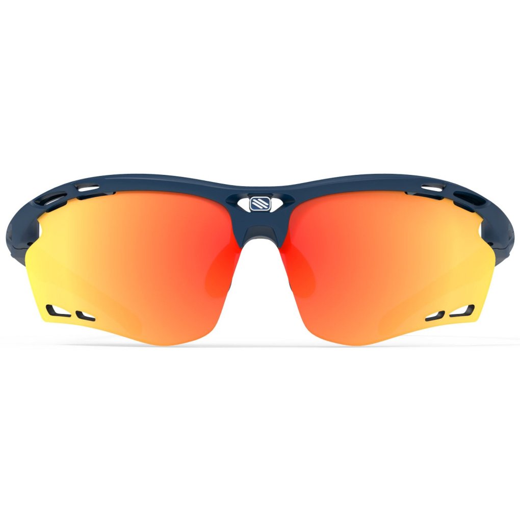 Rudy Project Propulse Glasses - Blue Navy Matte/Multilaser Orange