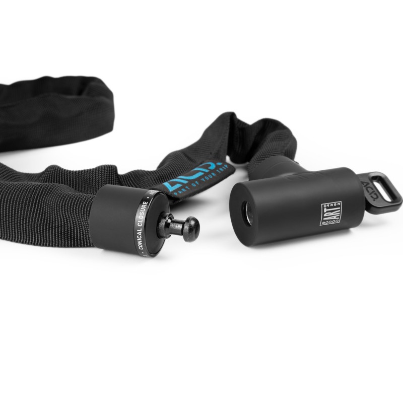 ACID SOLID K120 Chain Lock - 120 cm - black