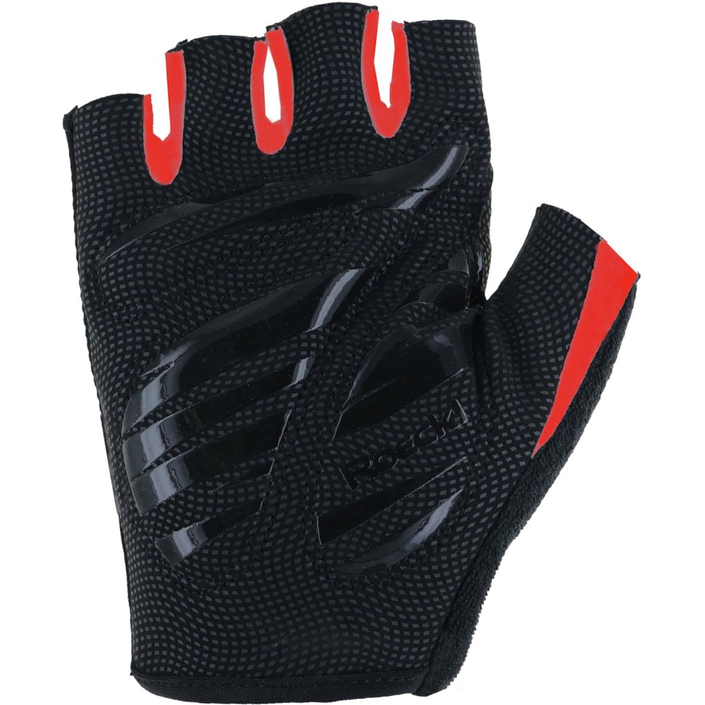 Roeckl Sports Basel 2 Cycling Gloves - black/red 9300