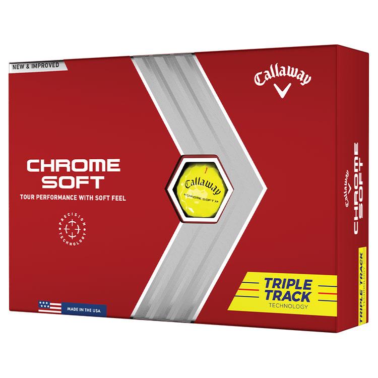 Callaway Chrome Soft Triple Track Golf Balls