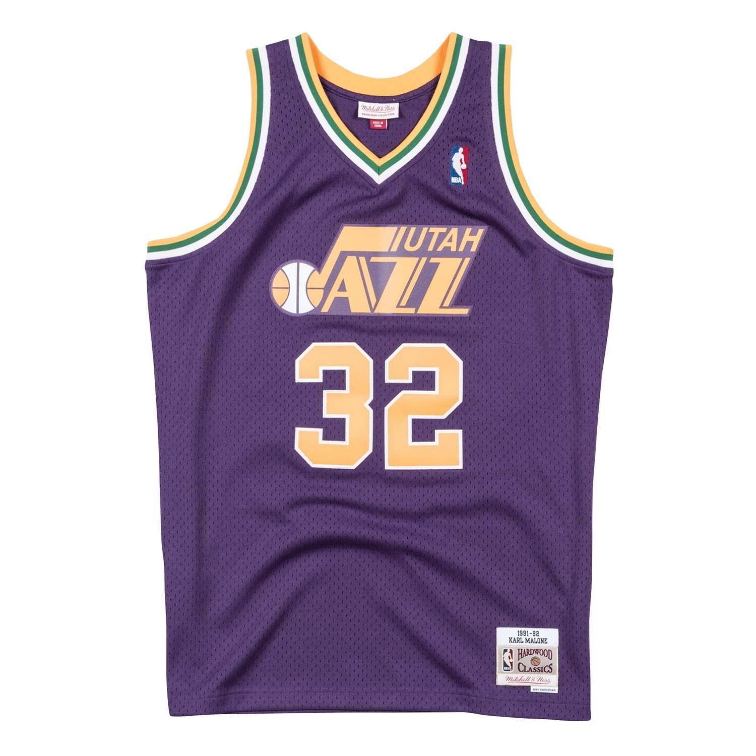 Karl Malone #32 Utah Jazz 1991-92 Swingman NBA Jersey