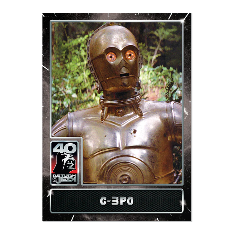 2023 Topps Star Wars: Return of the Jedi™ 40th Anniversary Card #12 - C-3PO - Topps UK