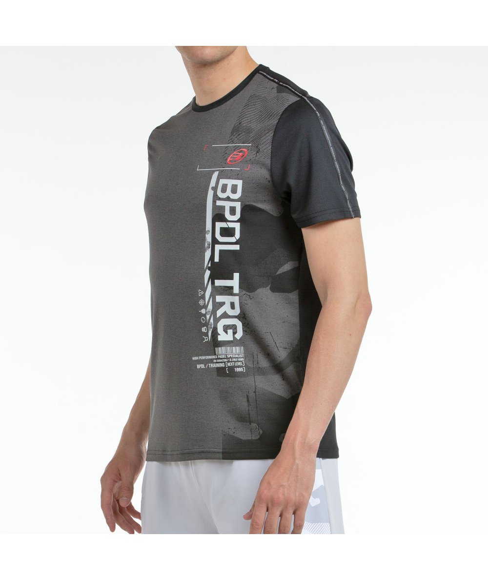 T-SHIRT BULLPADEL ESTRE BLACK