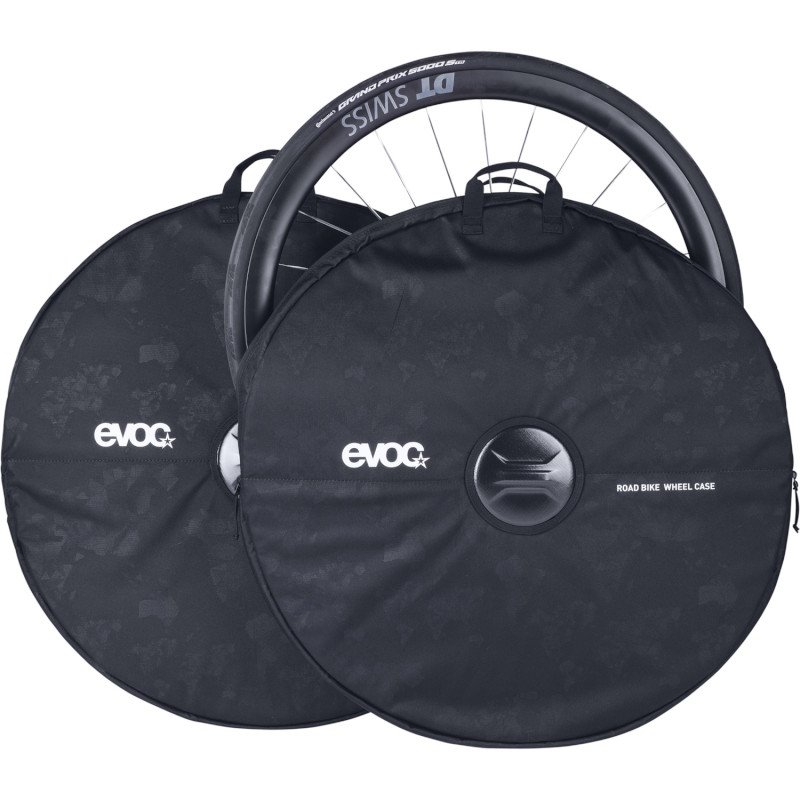 EVOC Road Bike Wheel Case - Black - (2 pcs set)
