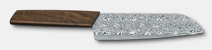 Swiss Modern Santoku Damast Limited Edition 2020, 17 cm